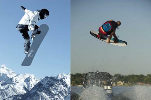 wakeboard y snowboard